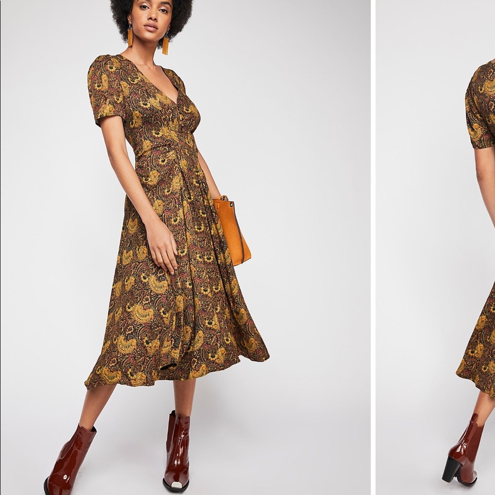 Olivia midi dress